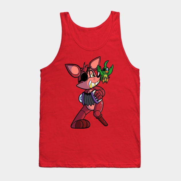 Rockstar Foxy Tank Top by pembrokewkorgi